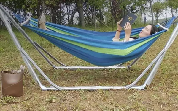 NatureGlide™ Outdoor Swing Hammock Frame - Image 3