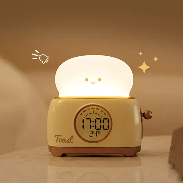 RhythmWall™ Kid's Digital Alarm Clock with Night Light