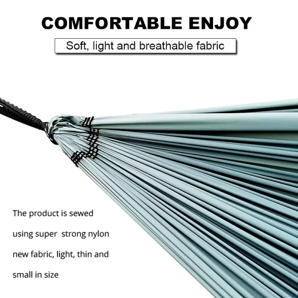 NatureGlide™ Ultralight Nylon Hammock - Image 3