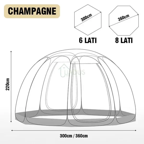 NatureDome™ Transparent Camping Tent - Image 6