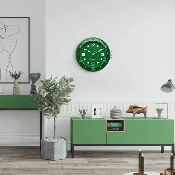 RhythmWall™ Nordic Retro Silent Roller Wall Clock - Image 5