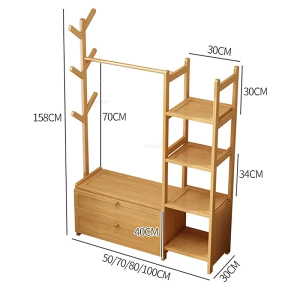 TimberTouch™ Rustic Elegance Closet Organizer - Image 6