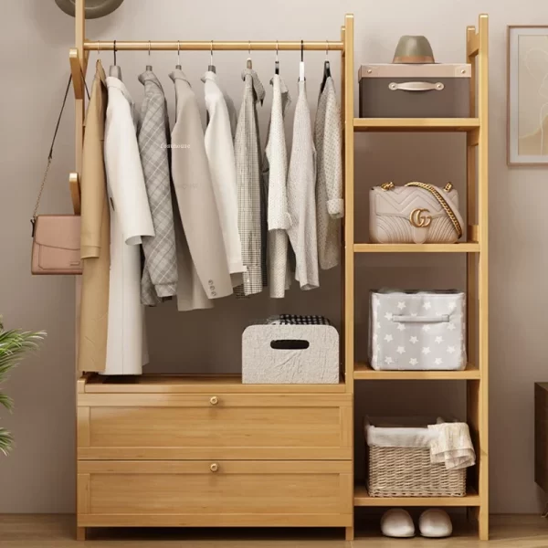 TimberTouch™ Rustic Elegance Closet Organizer - Image 2