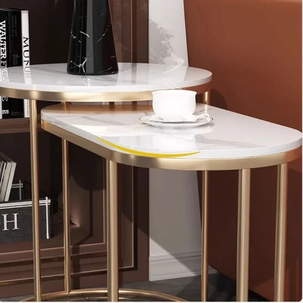 UrbanNook™ Modern Elegance Marble Table - Image 6