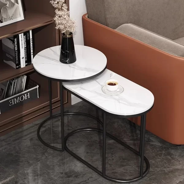 UrbanNook™ Modern Elegance Marble Table - Image 3